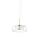 Jube_Pendant_Light_by Vistosi, Size: Large, Finis: Matte Gold, Color: Crystal, ,| Casa Di Luce Lighting