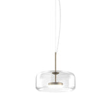 Jube_Pendant_Light_by Vistosi, Size: Large, Finis: Matte Stee, Color: Crystal, ,| Casa Di Luce Lighting