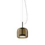 Jube_Pendant_Light_by Vistosi, Size: Medium, Finis: Matte Black, Color: Burned Earth, ,| Casa Di Luce Lighting