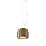 Jube_Pendant_Light_by Vistosi, Size: Medium, Finis: Matte Gold, Color: Burned Earth, ,| Casa Di Luce Lighting