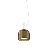 Jube_Pendant_Light_by Vistosi, Size: Medium, Finis: Matte Steel, Color: Burned Earth, ,| Casa Di Luce Lighting