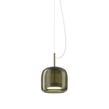 Jube_Pendant_Light_by Vistosi, Size: Medium, Finis: Matte Stee, Color: Old Green, ,| Casa Di Luce Lighting