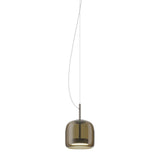Jube_Pendant_Light_by Vistosi, Size: Small, Finis: Matte Steel, Color: Burned Earth, ,| Casa Di Luce Lighting