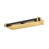 Judd Picture Light - 26.5 Inch - Aged Brass with Distressed Bronze by Hudson Valley