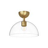 Jude Flush Mount — Brushed Gold