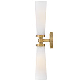 Jude Vanity Light Heritage Brass By Hinkley - Side View2
