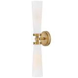 Jude Vanity Light Heritage Brass By Hinkley - Side View