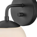 Julep Wall Sconce Black By Lark Living - Detailed View