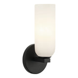 Jules Wall Sconce 1-Light Matte Black