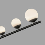 Juniper Suspension Black Opal Matte Glass 2 Branches By Kuzco Detailed View