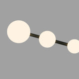 Juniper Wall Sconce Black Opal Matte Glass By Kuzco Detailed View