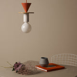 Junit Record Pendant By Schneid Studio Lifestyle View