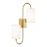 Junius Wall Sconce - Aged Brass by Hudson Valley