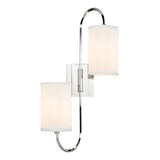 Junius Wall Sconce - Polished Nickel by Hudson Valley