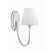 Juno Sconce 1 Light Polished Nickel