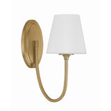 Juno Sconce 1 Light Vibrant Gold