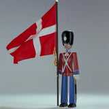 Kay Bojesen Standard-Bearer, Red/Blue/White Small By Kay Bojesen