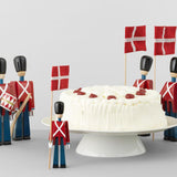 Kay Bojesen Standard-Bearer, Red/Blue/White By Kay Bojesen