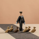 Kay Bojesen Police Officer, Black, H: 7.9" By Kay Bojesen