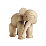 Kay Bojesen Elephant, Oak Mini By Kay Bojesen