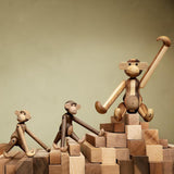Kay Bojesen Monkey, Oak/Smoked Oak, Small By Kay Bojesen