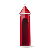 Kay Bojesen Sentry Box, Red/White, H: 14.2" By Kay Bojesen