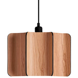 Kactos Pendant Light Matte Black Natural Cheery By LZF Lamps