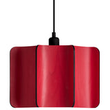 Kactos Pendant Light Matte Black Red By LZF Lamps