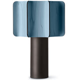Kactos Table Lamp Matte Black Ceramic Blue By LZF Lamps