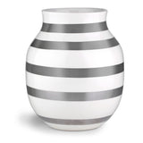 Kähler Omaggio Vase - 7.9" / Silver