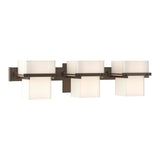 Kakomi Vanity Light 3 Light in Bronze by Hubbardton Forge