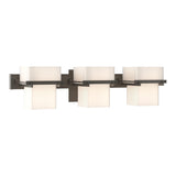 Kakomi Vanity Light 3 Light in Dark Smoke by Hubbardton Forge
