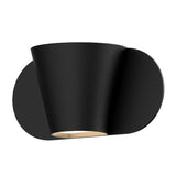 Kaliko Wall Sconce Textured Black By Sonneman