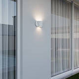 Kaliko Wall Sconce Textured White By Sonneman Lifestyle View