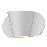 Kaliko Wall Sconce Textured White By Sonneman