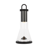 Kandella Accent Rechargeable Table Lamp Black By Visual Comfort Modern