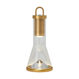 Kandella Accent Rechargeable Table Lamp Natural Brass By Visual Comfort Modern