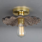 Kapok Ceiling Light - Polished Brass