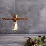 Kapok Pendant - Antique Brass