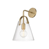 Karin Wall Sconce - Aged Brass