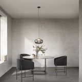 Karl-Johan Pendant Light Medium Opal Glass By New Works - Lifestyle View