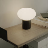 Karl-Johan Portable Table Lamp Cold Black By New Works - Lifestyle View