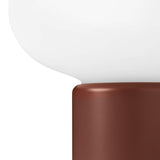 Karl-Johan Portable Table Lamp Earth Red By New Works - Detailed View