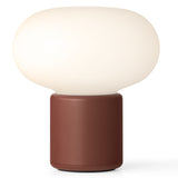 Karl-Johan Portable Table Lamp Earth Red By New Works - With Light