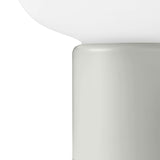 Karl-Johan Portable Table Lamp Light Grey By New Works - Detailed View