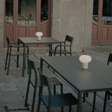 Karl-Johan Portable Table Lamp Light Grey By New Works - Lifestyle View