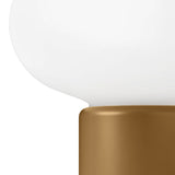Karl-Johan Portable Table Lamp Ochre Yellow By New Works - Detailed View