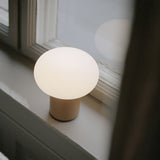 Karl-Johan Portable Table Lamp Ochre Yellow By New Works - Lifestyle View