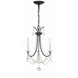 Karrington Chandelier 14" Matte Black