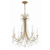 Karrington Chandelier 26" Aged Brass